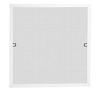 Schellenberg 70030 Mosquitera ventana PLUS, marco de aluminio para colgar, blanco, 100 x 120 cm