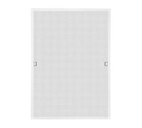 Schellenberg 70040 Mosquitera ventana PREMIUM, transparente, marco de aluminio, perfiles resistentes, blanco, 100 x 120 cm