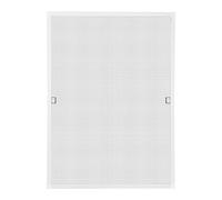 Schellenberg 70042 Mosquitera ventana PREMIUM, transparente, marco de aluminio, perfiles resistentes, blanco, 140 x 150 cm