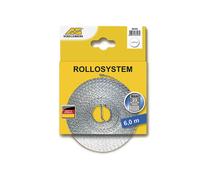 Schellenberg Cinta de persiana MAXI, 23 mm de ancho, 6 m, blanco