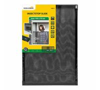 Schellenberg Mosquitera con marco extensible, malla de fibra de vidrio, antracita, 100-193 x 75 cm
