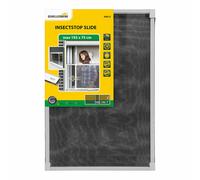 Schellenberg Mosquitera con marco extensible, malla de fibra de vidrio, blanca, 100-193 x 75 cm