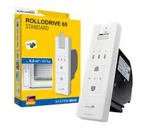 Schellenberg Rollodrive 65 - Accionamiento eléctrico para persianas enrollables, estándar, blanco