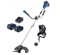 Scheppach BC-BCH380/40-X SET L2 Desbrozadora inalámbrica con 2 baterías y cargador doble