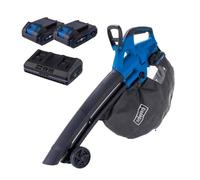 Scheppach BC-BLV720-X Set S2.5 Soplador inalámbrico con 2 baterías de 20 V