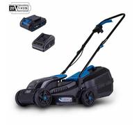 Scheppach BC-MP320-X Cortacésped inalámbrico con baterías de 4Ah y 2,4Ah