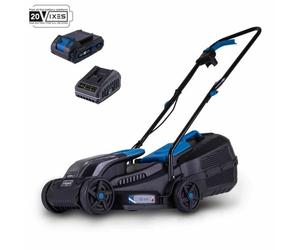 Scheppach BC-MP320-X Cortacésped inalámbrico con baterías de 4Ah y 2,4Ah