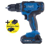 Scheppach C-DD45-X Taladro atornillador inalámbrico 20V IXES con 45 Nm y batería de 2 Ah
