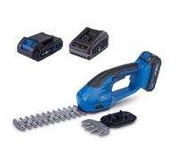 Scheppach C-HTGS200-X Cortadora de césped/cortasetos inalámbrica 2 en 1 - Set S