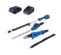 Scheppach C-PHTS410-X Set S Herramienta multifunción inalámbrica 2 en 1 con batería IXES de 20 V y cargador