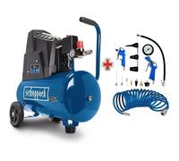 Scheppach Compresor de aire horizontal HC30o - 24L - 110 W - 8 bares
