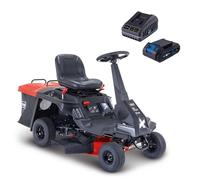 Scheppach Cortacésped de conducción MR230-61 - Cortacésped de gasolina 4 tiempos 4,4 KW/6,0 CV - Ancho de corte 61 cm - Ajuste de la altura de corte en 5 posiciones - Jardines de hasta 2600 m²