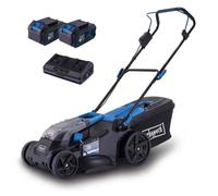 Scheppach Cortacésped inalámbrico BC-MP430-X SET XL2 con corte de 43 cm