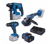 Scheppach Kit combinado de 5 herramientas