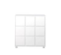 Scherlin Cómoda 1 Blanco. 2 cajones grandes y 3 pequeños. patas cortas