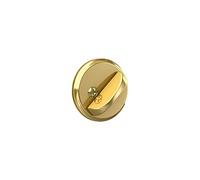 Schlage B80 605 12-287 10-116 134 N N SL Cerradura de seguridad unilateral, latón brillante