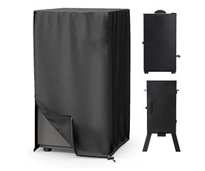 Schleuder Cubierta Protectora del Fumador, Funda Ahumador Exterior Impermeable, Funda Ahumador Barbacoa, Cubierta para Fumador de Tela Oxford 420D, Cubierta Impermeable (55X63X90cm)