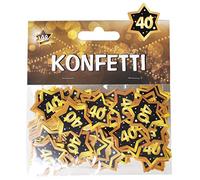 Schmidt-13013 Folat - Confeti (14 g), color negro y dorado, Multicolor (13012)