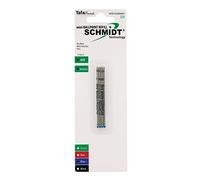 Schmidt 635 Mini D1 - Recambio de bolígrafo mediano, paquete de 4, azul (SC58150) | Estándar D1 para bolígrafos multifunción y mini | Escritura suave y consistente con punta de acero inoxidable