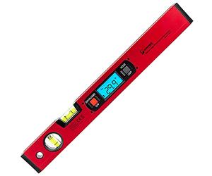 SCHMIDT security Tools Medidor de ángulos electrónico, inclinómetro, pantalla digital LCD, combinación, graduómetro, balanza vertical y horizontal, báscula de ángulo y balanza magnética
