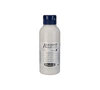 Schmincke - AKADEMIE® Acryl color, Blanco mineral 250 ml, 23115027, pintura acrílica para artistas, brillante, muy resistente a la luz y sin cadmio, técnica mixta