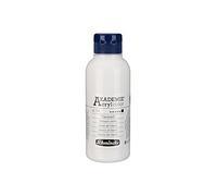 Schmincke - AKADEMIE® Acryl color, blanco titanio en tubo de 250 ml, 23111027, pintura acrílica fina para artistas, brillante, resistencia a la luz y opacidad, combinable con otras pinturas acrílicas, blanco
