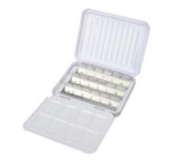 Schmincke Caja vacía HORADAM®AQUARELL 74948097 caja metálica negra con paleta 48x1/2 o 24x1/1 Godets