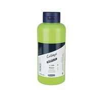 Schmincke - College® Acrylic, verde mayo 750 ml, 33510030, Pintura acrílica con pigmentos de artista en alta concentración, opaca y con veladura, resistente a la luz, mate de seda