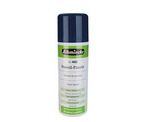 Schmincke - Fijador para Pastel, Aerospray, 300 ml, 50 402 040, Fijador intermedio y Final para Pasteles y lápices de Colores con Alto Efecto de fijación, incoloro, de Secado rápido