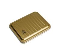Schmincke Horadam Aquarell 74665097 – Caja metal lacado oro, 6 acuarelas doradas, para 12 cuencos