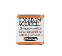 Schmincke - HORADAM® AQUARELL - acuarelas para artistas, 217 chinacridona tono oro, 14 217 044, 1/2 godet
