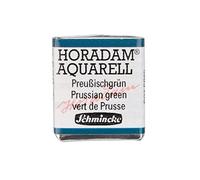 Schmincke - HORADAM® AQUARELL - acuarelas para artistas, 528 verde prusia, 14 528 044, 1/2 godet