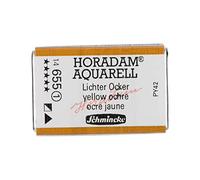 Schmincke - HORADAM® AQUARELL - acuarelas para artistas, 655 Ocre claro, 14 655 043, 1/1 godet
