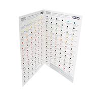 Schmincke - HORADAM® AQUARELL Dotcard con 140 tonos - 14 999 140, para probar todos los tonos de HORADAM® AQUARELL
