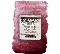 Schmincke - HORADAM® AQUARELL, Super granulación, 14 914 044 Volcán Violeta, 1/2 pastilla, tonos de color muy fuertemente granulantes, acuarelas supergranulantes de la más alta calidad