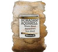 Schmincke - HORADAM® AQUARELL, Super Granulación, 14 923 044 Marrón Desierto, 1/2 Recipientes, Colores Muy Fuertes y Granulantes, Acuarelas Super Granulantes de la Más Alta Calidad