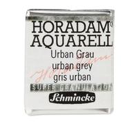 Schmincke - HORADAM® AQUARELL, Super Granulación, 14 956 044 Urban Grey, 1/2 pastilla, colores de granulación muy fuertes, acuarelas más finas y de gran granulación