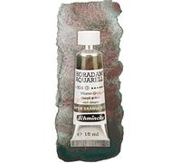 Schmincke - HORADAM® AQUARELL, Super Granulación, Verde Desierto, 15 ml, tonos de color muy fuertemente granulantes, acuarelas supergranulantes de la más fina calidad