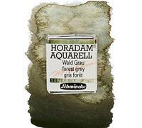 Schmincke HORADAM® AQUARELL Super Granulation, 14 945 044 Bosque Gris, 1/2 tazones, tonos granulados muy fuertes, acuarelas finas y supergranuladas
