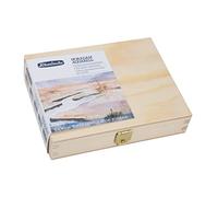 Schmincke – Juego de acuarelas HORADAM® AQUARELL Super Granulation Tundra, 5x15 ml, caja madera