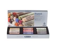 Schmincke - Pastel, 15 colores Retrato, 77 415 097, estuche con 15 barras de pastel, pasteles hechos a mano, brillantes, mate aterciopelado, tonos muy resistentes a la luz