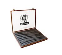 Schmincke - Pastel, caja vacía para 100 colores, 77 910 097, caja de madera para 100 pasteles, para rellenar individualmente con los mejores pasteles