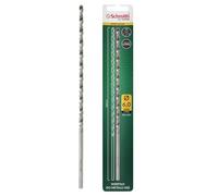 Schmith - Broca Larga HSS para Metal, Acero y Fundición - DIN 1869, 6 mm / 260 mm - Ángulo de Punta 118° - Adecuada Tanto para Profesionales como para Bricoladores