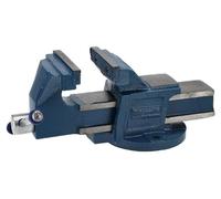 Schmith, pinza de 100 mm, hierro fundido. Pinza de taller robusta, herramienta de sujeción profesional para trabajos de precisión, alta resistencia, calidad SCHMITH