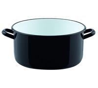 Schmortopf de 24 cm de diámetro, esmaltado, color , con capacidad de 4 litros, apto para todo tipo de cocinas