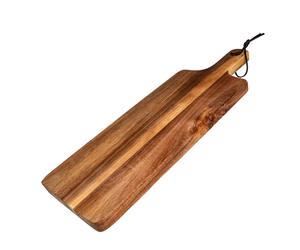 Schneidebrett Holz Küchenbrett Servierbrett Schneidefläche 33 x 15 cm