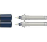 Schneider 040 Paint-It Twinmarker - Cartuchos (punta redonda de 1,0 mm, tinta a base de agua, para uso en papel, 95% plástico reciclado) Blender 470