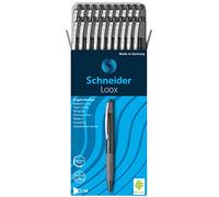 Schneider Pen Bolígrafo 135501 LOOX negro – Pack de 20 unidades