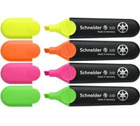 Schneider 1500 - Subrayador amarillo, naranja, verde, rosa