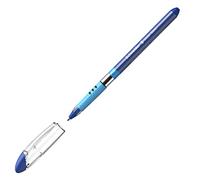 Schneider 151203 artículos de escritura bolígrafo Slider Basic, modelo de tapa, XB, azul, color barril transparente, 1 pieza